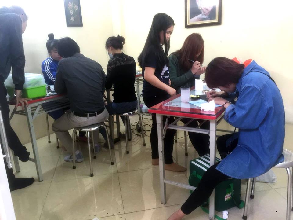 Học viện dạy nghề Nail  uy tín tại Hà Nội
