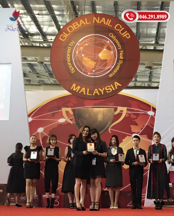 Ban giám khảo Malaysia Golbol Nail Cup -6