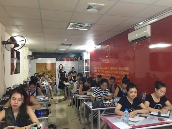 Lớp học đào tạo nail chuyên nghiệp ở Hà Giang