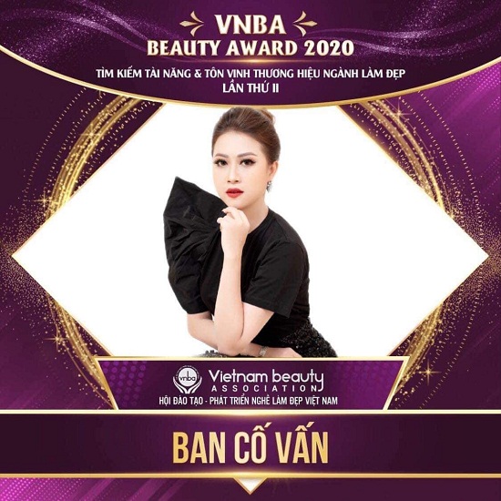 Nail Nhã Tường – Ms Trần Thị Thu Hà cố vấn cấp cao cuộc thi Việt Nam Beauty Awards 2020